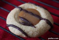Espresso Caramel Thumbprint Delights