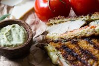Sizzling Chicken Pesto Panini