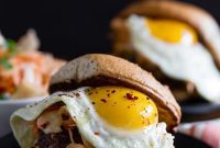 Kimchi Crunch Burger