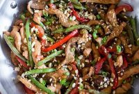 Chili Garlic Pork Wok Toss