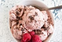 Chocolate Raspberry Bliss Ice Cream