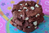 Decadent Double Chocolate White Chip Cookies