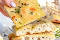 Golden Olive Oil Flatbread