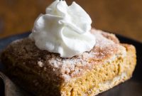 Autumn Churro Pumpkin Cheesecake Dream Bars