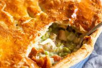 Golden Puff Pastry Turkey Pot Pie