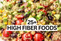 25 High Fiber Power Foods