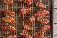 Sticky Apple Butter Wings
