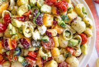 Summer Peach & Creamy Feta Delight