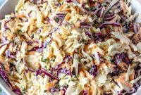 Wholesome & Creamy Greek Yogurt Coleslaw