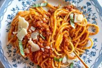 Speedy Lentil Bolognese Dinner in Half an Hour