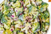 Creamy Greek Yogurt Broccoli Crunch