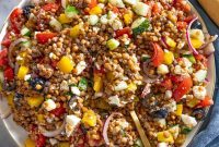 Greek Lentil Salad with a Zesty Marinade Dressing