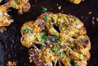 Golden Cajun Parmesan Cauliflower Steaks