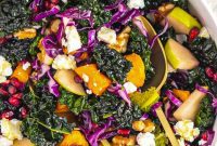 Nourishing Butternut Squash Kale Salad