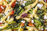 Coastal Greek Pasta Dinner
