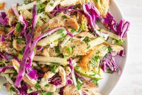 Vibrant Crispy Chicken Slaw