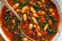 Heart-Smart Mediterranean Kale Soup