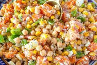 Nourishing Sweet Potato Chickpea Salad