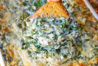 Skinny Greek Yogurt Spinach Artichoke Dip