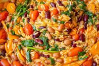 Mediterranean Orzo with Beans A Wholesome One-Pan Meal