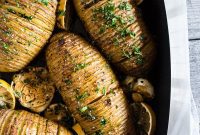 Zesty Herb Hasselback Roasties