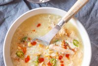 Comforting Instant Pot Asian Chicken Rice Soup