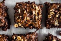 Rustic Hazelnut Buckwheat Brownies
