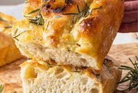 Golden Focaccia Perfection