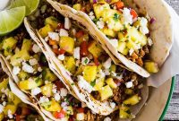 Aloha Pork Tacos with Pineapple Salsa