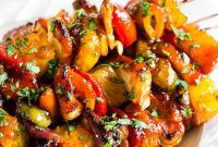 Island Pineapple Chicken Skewers
