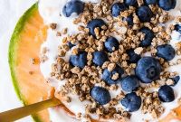 Sunrise Cantaloupe Crunch Bowl