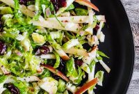 Zesty Apple & Brussels Slaw