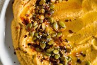 Quick Autumn Pumpkin Hummus