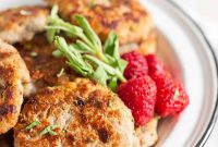 Handcrafted Chicken Sausage Patties