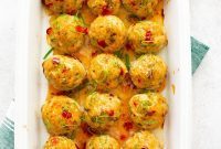 Effortless Thai Baked Chicken Meatballs