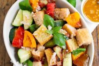 Chargrilled Sourdough & Summer Vegetable Panzanella