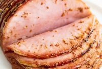 Honey Mustard Glazed Spiral Ham