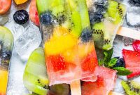 Vibrant Fruit Ice Pops