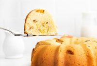 Sun-Kissed Peach Bundt