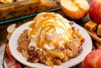 Golden Caramel Apple Bake