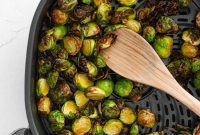 Crispy Air Fryer Brussels Sprouts