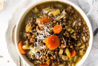 Nourishing French Lentil Potage