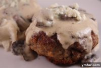 Sumptuous Veal Loaf with Creamy Gorgonzola Drizzle