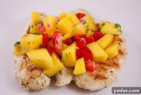 Tropical Mango Salsa Chicken
