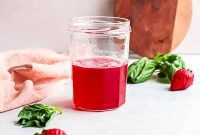 Fresh Strawberry Basil Elixir