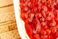 Luscious Cherry Cheesecake Dip