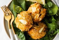 Crispy Air-Fried Crab Cakes