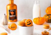 Seasonal Pumpkin Spice Macarons