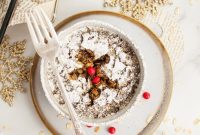 Cozy Gingerbread Oat Bake