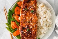 Air Fried Miso-Glazed Salmon